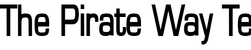 Font : Eurasia-Condensed-Bold 2 Custom Text : The Pirate Way Test your own text here Click to download or to view this font on a tshirt that can be custom printed in Bali